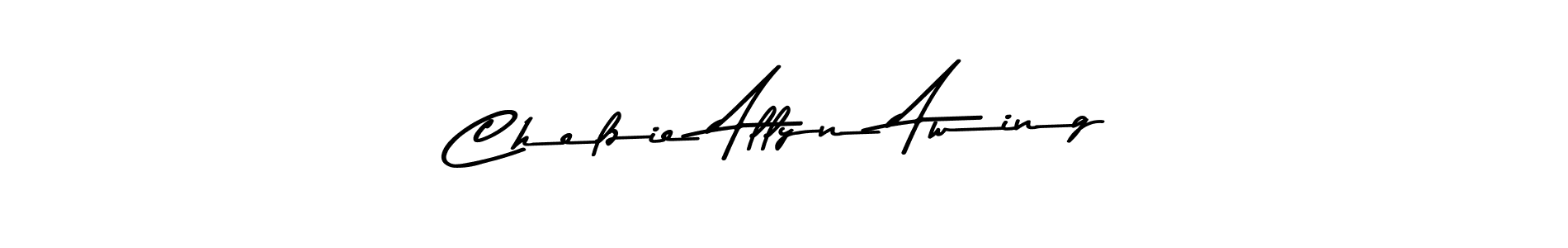 This is the best signature style for the Chelzie Allyn Awing name. Also you like these signature font (Asem Kandis PERSONAL USE). Mix name signature. Chelzie Allyn Awing signature style 9 images and pictures png