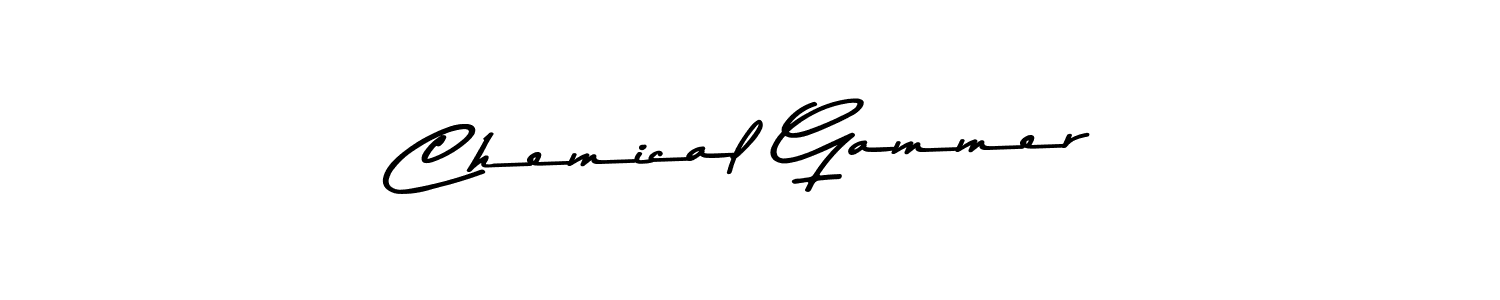 Also You can easily find your signature by using the search form. We will create Chemical Gammer name handwritten signature images for you free of cost using Asem Kandis PERSONAL USE sign style. Chemical Gammer signature style 9 images and pictures png