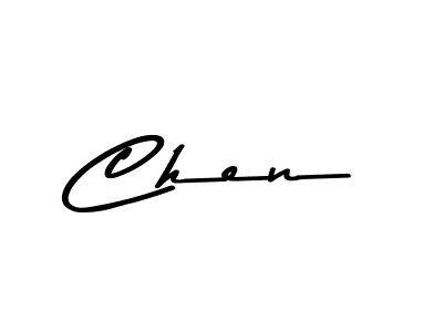 Create a beautiful signature design for name Chen. With this signature (Asem Kandis PERSONAL USE) fonts, you can make a handwritten signature for free. Chen signature style 9 images and pictures png