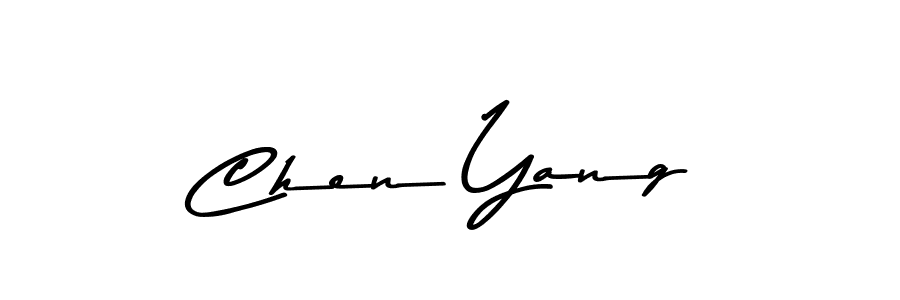 Design your own signature with our free online signature maker. With this signature software, you can create a handwritten (Asem Kandis PERSONAL USE) signature for name Chen Yang. Chen Yang signature style 9 images and pictures png