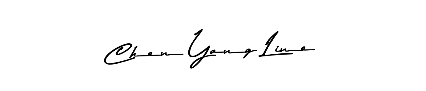How to make Chen Yang Line signature? Asem Kandis PERSONAL USE is a professional autograph style. Create handwritten signature for Chen Yang Line name. Chen Yang Line signature style 9 images and pictures png