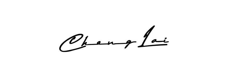 Create a beautiful signature design for name Cheng Lai. With this signature (Asem Kandis PERSONAL USE) fonts, you can make a handwritten signature for free. Cheng Lai signature style 9 images and pictures png