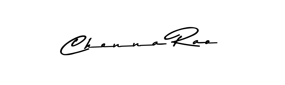 Make a beautiful signature design for name Chenna Rao. With this signature (Asem Kandis PERSONAL USE) style, you can create a handwritten signature for free. Chenna Rao signature style 9 images and pictures png
