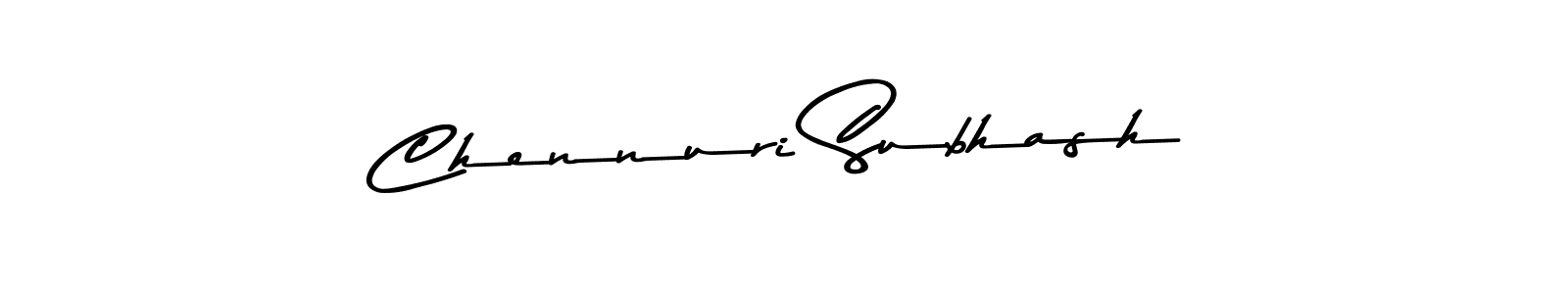 Also we have Chennuri Subhash name is the best signature style. Create professional handwritten signature collection using Asem Kandis PERSONAL USE autograph style. Chennuri Subhash signature style 9 images and pictures png