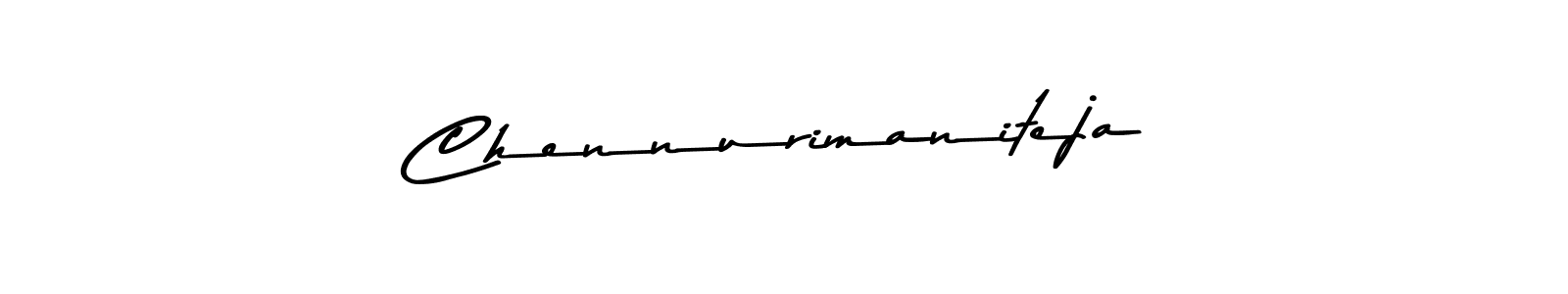 Use a signature maker to create a handwritten signature online. With this signature software, you can design (Asem Kandis PERSONAL USE) your own signature for name Chennurimaniteja. Chennurimaniteja signature style 9 images and pictures png