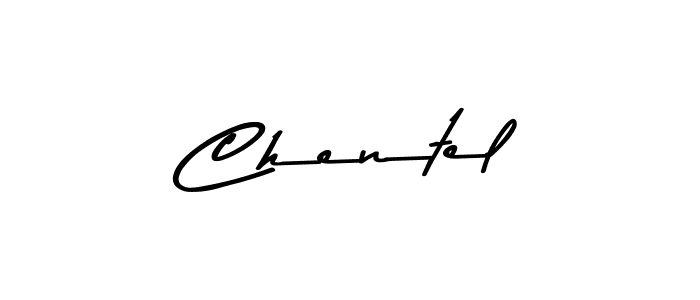 How to make Chentel signature? Asem Kandis PERSONAL USE is a professional autograph style. Create handwritten signature for Chentel name. Chentel signature style 9 images and pictures png