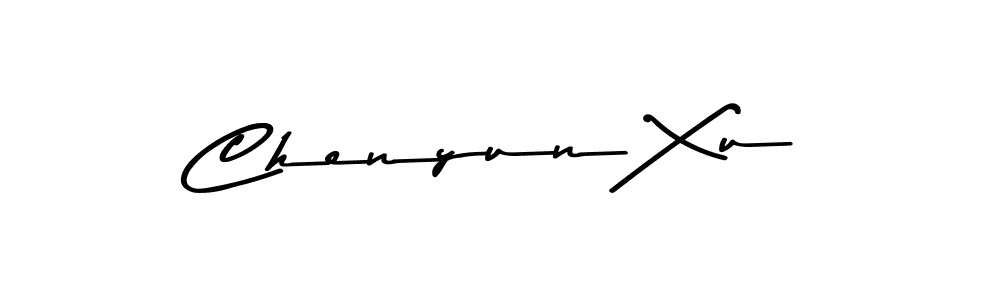 How to make Chenyun Xu signature? Asem Kandis PERSONAL USE is a professional autograph style. Create handwritten signature for Chenyun Xu name. Chenyun Xu signature style 9 images and pictures png