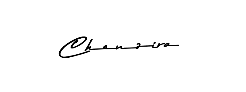 Design your own signature with our free online signature maker. With this signature software, you can create a handwritten (Asem Kandis PERSONAL USE) signature for name Chenzira. Chenzira signature style 9 images and pictures png
