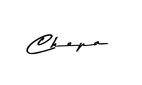 It looks lik you need a new signature style for name Chepa. Design unique handwritten (Asem Kandis PERSONAL USE) signature with our free signature maker in just a few clicks. Chepa signature style 9 images and pictures png