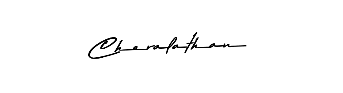 Also You can easily find your signature by using the search form. We will create Cheralathan name handwritten signature images for you free of cost using Asem Kandis PERSONAL USE sign style. Cheralathan signature style 9 images and pictures png