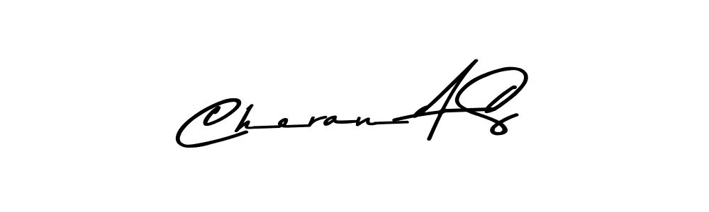 Also we have Cheran A S name is the best signature style. Create professional handwritten signature collection using Asem Kandis PERSONAL USE autograph style. Cheran A S signature style 9 images and pictures png