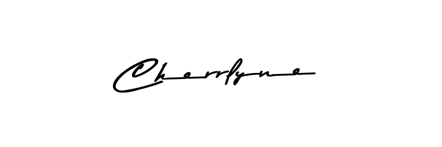 How to make Cherrlyne signature? Asem Kandis PERSONAL USE is a professional autograph style. Create handwritten signature for Cherrlyne name. Cherrlyne signature style 9 images and pictures png