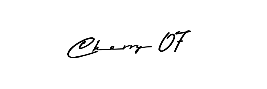 How to Draw Cherry 07 signature style? Asem Kandis PERSONAL USE is a latest design signature styles for name Cherry 07. Cherry 07 signature style 9 images and pictures png