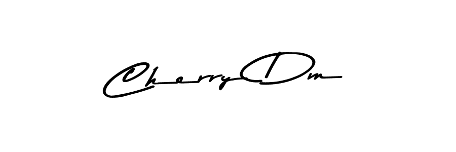 How to make Cherry Dm signature? Asem Kandis PERSONAL USE is a professional autograph style. Create handwritten signature for Cherry Dm name. Cherry Dm signature style 9 images and pictures png