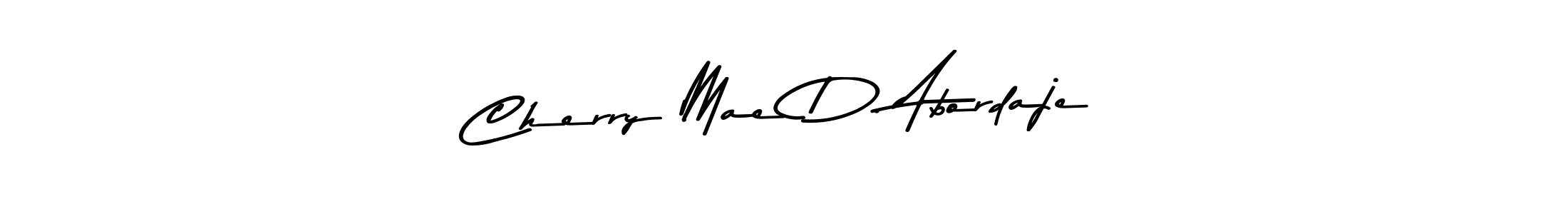 How to make Cherry Mae D. Abordaje signature? Asem Kandis PERSONAL USE is a professional autograph style. Create handwritten signature for Cherry Mae D. Abordaje name. Cherry Mae D. Abordaje signature style 9 images and pictures png