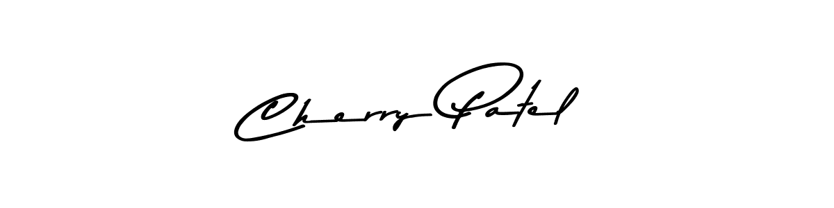 Make a beautiful signature design for name Cherry Patel. With this signature (Asem Kandis PERSONAL USE) style, you can create a handwritten signature for free. Cherry Patel signature style 9 images and pictures png