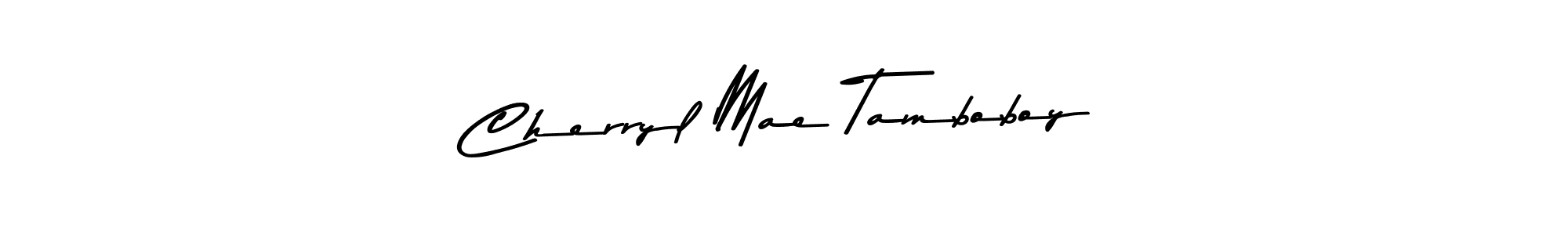 Use a signature maker to create a handwritten signature online. With this signature software, you can design (Asem Kandis PERSONAL USE) your own signature for name Cherryl Mae Tamboboy. Cherryl Mae Tamboboy signature style 9 images and pictures png