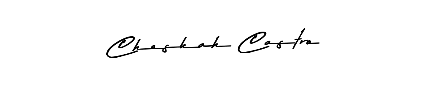 Similarly Asem Kandis PERSONAL USE is the best handwritten signature design. Signature creator online .You can use it as an online autograph creator for name Cheskah Castro. Cheskah Castro signature style 9 images and pictures png