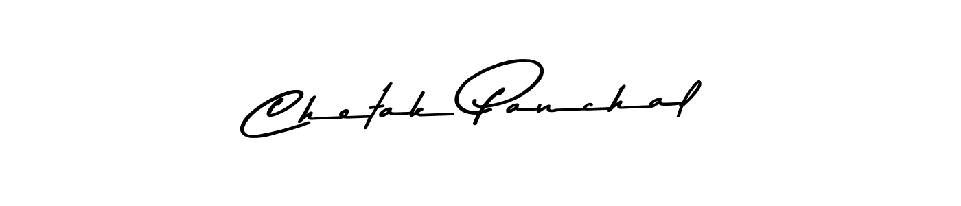 Use a signature maker to create a handwritten signature online. With this signature software, you can design (Asem Kandis PERSONAL USE) your own signature for name Chetak Panchal. Chetak Panchal signature style 9 images and pictures png