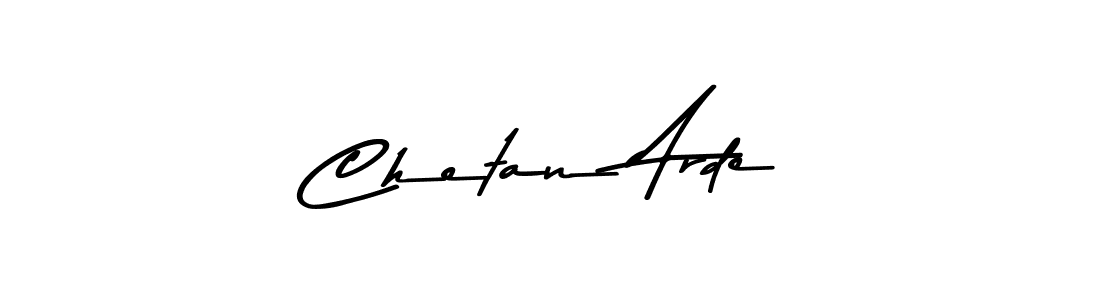 Make a short Chetan Arde signature style. Manage your documents anywhere anytime using Asem Kandis PERSONAL USE. Create and add eSignatures, submit forms, share and send files easily. Chetan Arde signature style 9 images and pictures png
