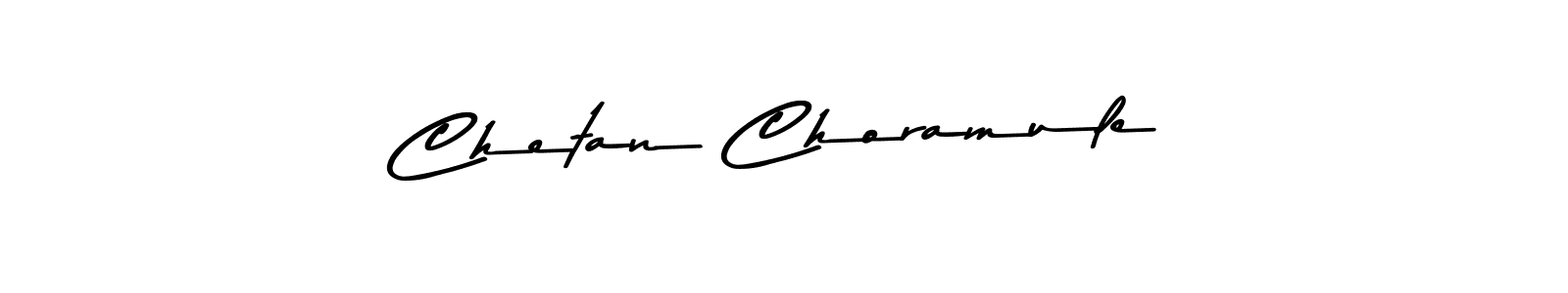 Design your own signature with our free online signature maker. With this signature software, you can create a handwritten (Asem Kandis PERSONAL USE) signature for name Chetan Choramule. Chetan Choramule signature style 9 images and pictures png