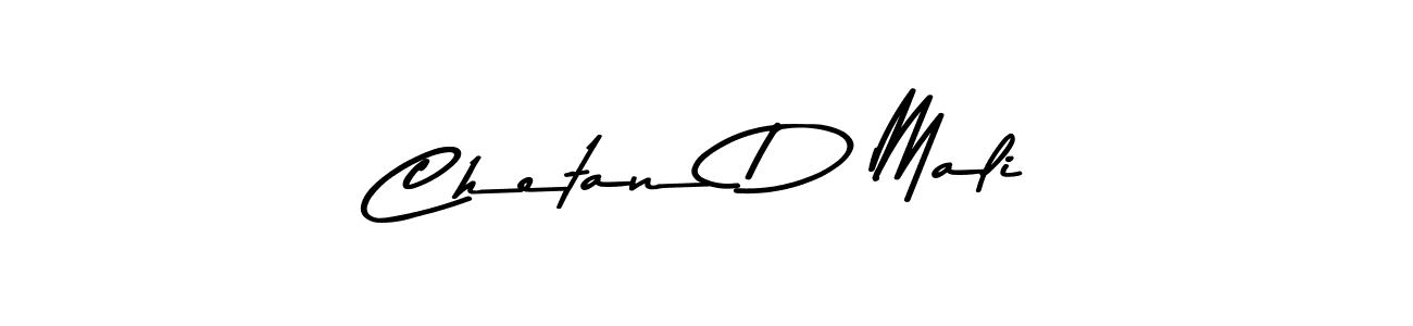 Also we have Chetan D Mali name is the best signature style. Create professional handwritten signature collection using Asem Kandis PERSONAL USE autograph style. Chetan D Mali signature style 9 images and pictures png