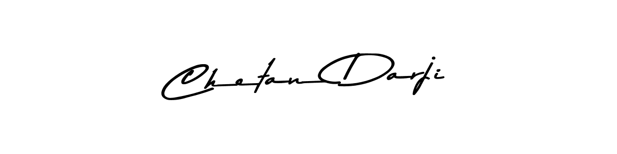 Make a beautiful signature design for name Chetan Darji. With this signature (Asem Kandis PERSONAL USE) style, you can create a handwritten signature for free. Chetan Darji signature style 9 images and pictures png