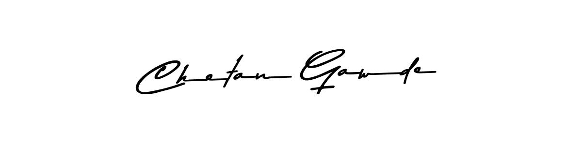 Also we have Chetan Gawde name is the best signature style. Create professional handwritten signature collection using Asem Kandis PERSONAL USE autograph style. Chetan Gawde signature style 9 images and pictures png