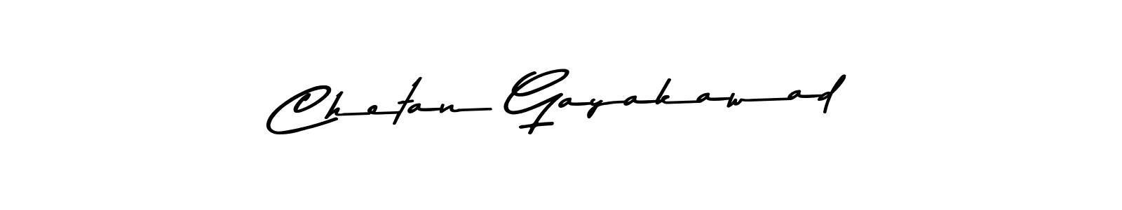 Asem Kandis PERSONAL USE is a professional signature style that is perfect for those who want to add a touch of class to their signature. It is also a great choice for those who want to make their signature more unique. Get Chetan Gayakawad name to fancy signature for free. Chetan Gayakawad signature style 9 images and pictures png