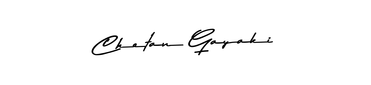Asem Kandis PERSONAL USE is a professional signature style that is perfect for those who want to add a touch of class to their signature. It is also a great choice for those who want to make their signature more unique. Get Chetan Gayaki name to fancy signature for free. Chetan Gayaki signature style 9 images and pictures png