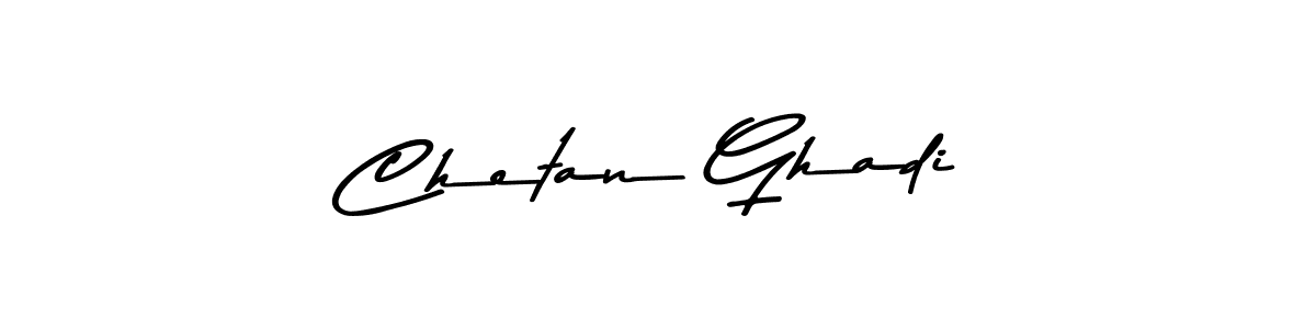 Chetan Ghadi stylish signature style. Best Handwritten Sign (Asem Kandis PERSONAL USE) for my name. Handwritten Signature Collection Ideas for my name Chetan Ghadi. Chetan Ghadi signature style 9 images and pictures png