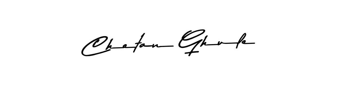 Create a beautiful signature design for name Chetan Ghule. With this signature (Asem Kandis PERSONAL USE) fonts, you can make a handwritten signature for free. Chetan Ghule signature style 9 images and pictures png