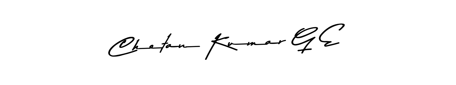 This is the best signature style for the Chetan Kumar G E name. Also you like these signature font (Asem Kandis PERSONAL USE). Mix name signature. Chetan Kumar G E signature style 9 images and pictures png