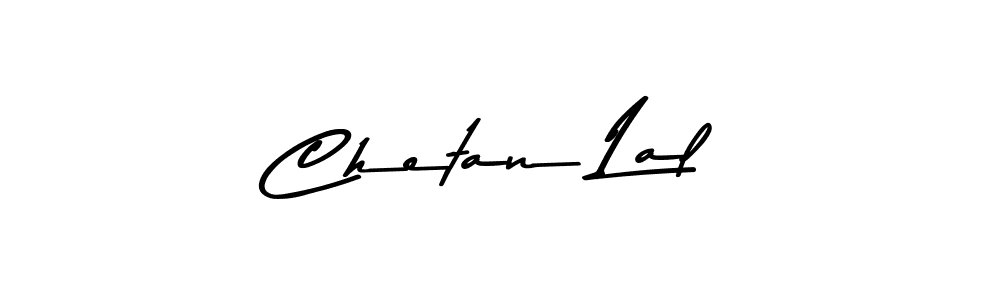 Design your own signature with our free online signature maker. With this signature software, you can create a handwritten (Asem Kandis PERSONAL USE) signature for name Chetan Lal. Chetan Lal signature style 9 images and pictures png