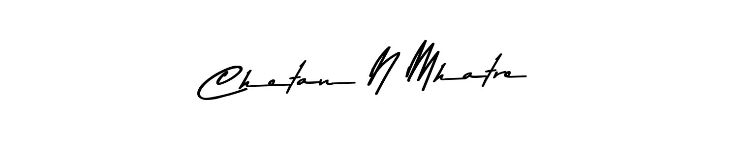 Chetan N Mhatre stylish signature style. Best Handwritten Sign (Asem Kandis PERSONAL USE) for my name. Handwritten Signature Collection Ideas for my name Chetan N Mhatre. Chetan N Mhatre signature style 9 images and pictures png