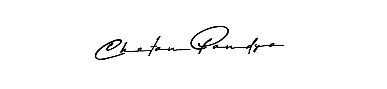 Also You can easily find your signature by using the search form. We will create Chetan Pandya name handwritten signature images for you free of cost using Asem Kandis PERSONAL USE sign style. Chetan Pandya signature style 9 images and pictures png