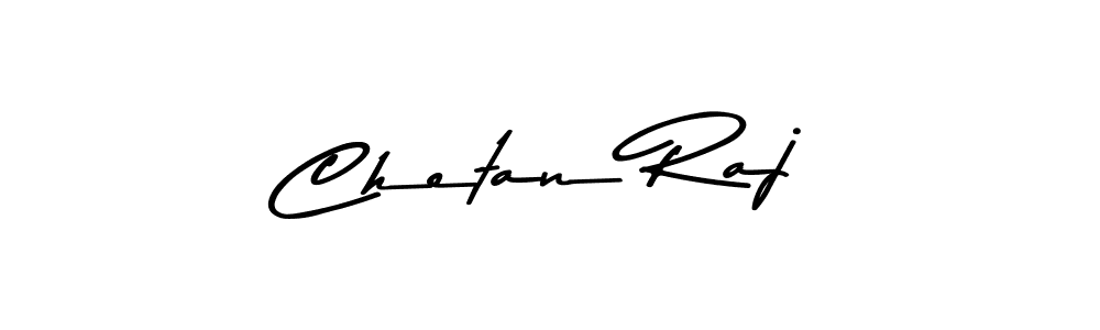 Design your own signature with our free online signature maker. With this signature software, you can create a handwritten (Asem Kandis PERSONAL USE) signature for name Chetan Raj. Chetan Raj signature style 9 images and pictures png