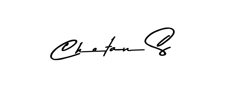 Use a signature maker to create a handwritten signature online. With this signature software, you can design (Asem Kandis PERSONAL USE) your own signature for name Chetan S. Chetan S signature style 9 images and pictures png