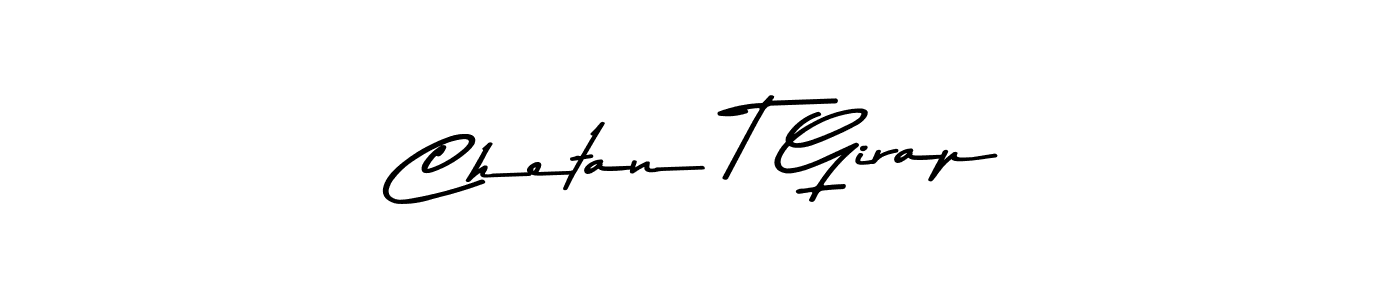 It looks lik you need a new signature style for name Chetan T Girap. Design unique handwritten (Asem Kandis PERSONAL USE) signature with our free signature maker in just a few clicks. Chetan T Girap signature style 9 images and pictures png