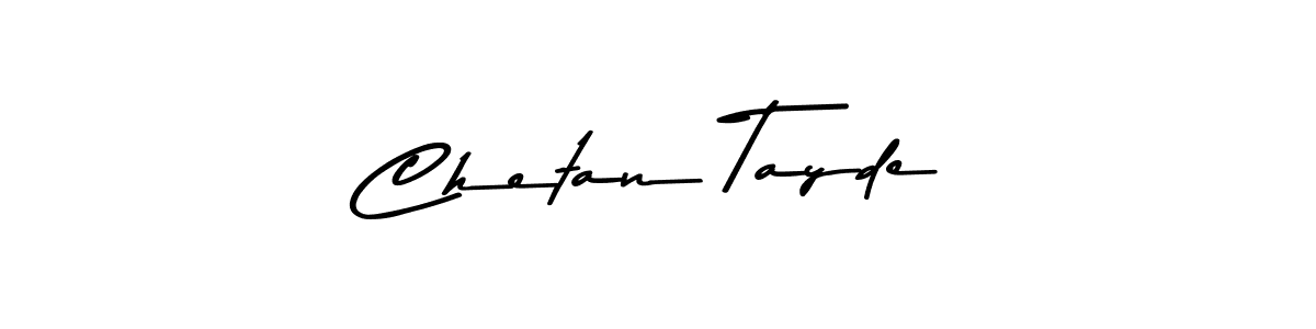 The best way (Asem Kandis PERSONAL USE) to make a short signature is to pick only two or three words in your name. The name Chetan Tayde include a total of six letters. For converting this name. Chetan Tayde signature style 9 images and pictures png