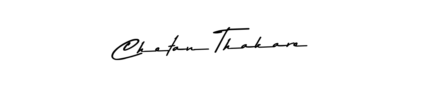 How to make Chetan Thakare signature? Asem Kandis PERSONAL USE is a professional autograph style. Create handwritten signature for Chetan Thakare name. Chetan Thakare signature style 9 images and pictures png