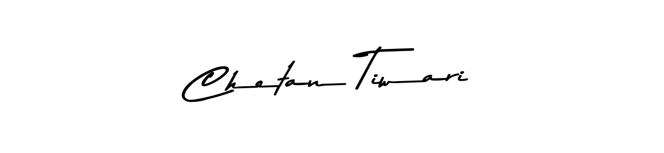 How to make Chetan Tiwari signature? Asem Kandis PERSONAL USE is a professional autograph style. Create handwritten signature for Chetan Tiwari name. Chetan Tiwari signature style 9 images and pictures png