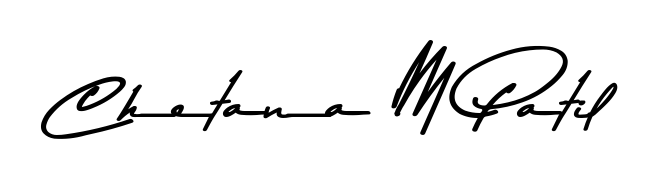 Turn your name Chetana M Patil into a signature brand with Asem Kandis PERSONAL USE styling. Download in standard PNG or transparent format anytime. Chetana M Patil signature style 9 images and pictures png