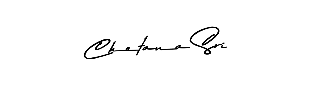 Make a beautiful signature design for name Chetana Sri. With this signature (Asem Kandis PERSONAL USE) style, you can create a handwritten signature for free. Chetana Sri signature style 9 images and pictures png