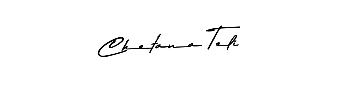 Also You can easily find your signature by using the search form. We will create Chetana Teli name handwritten signature images for you free of cost using Asem Kandis PERSONAL USE sign style. Chetana Teli signature style 9 images and pictures png