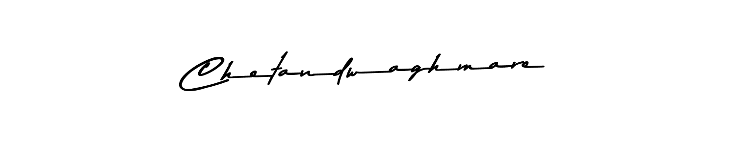 How to make Chetandwaghmare signature? Asem Kandis PERSONAL USE is a professional autograph style. Create handwritten signature for Chetandwaghmare name. Chetandwaghmare signature style 9 images and pictures png