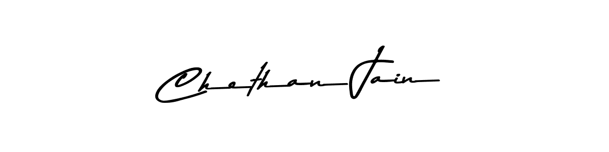 Similarly Asem Kandis PERSONAL USE is the best handwritten signature design. Signature creator online .You can use it as an online autograph creator for name Chethan Jain. Chethan Jain signature style 9 images and pictures png