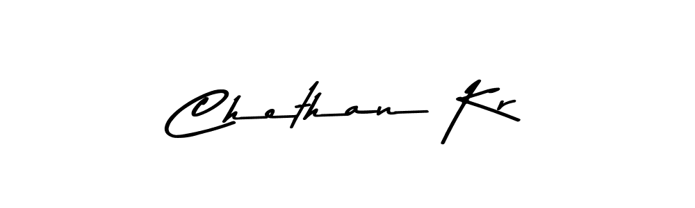 Asem Kandis PERSONAL USE is a professional signature style that is perfect for those who want to add a touch of class to their signature. It is also a great choice for those who want to make their signature more unique. Get Chethan Kr name to fancy signature for free. Chethan Kr signature style 9 images and pictures png