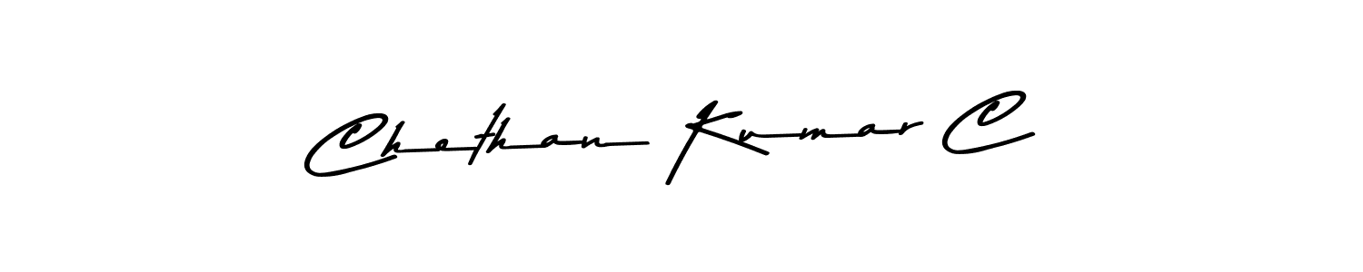 Asem Kandis PERSONAL USE is a professional signature style that is perfect for those who want to add a touch of class to their signature. It is also a great choice for those who want to make their signature more unique. Get Chethan Kumar C name to fancy signature for free. Chethan Kumar C signature style 9 images and pictures png