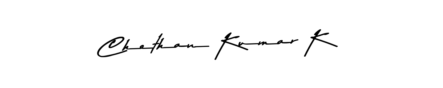 This is the best signature style for the Chethan Kumar K name. Also you like these signature font (Asem Kandis PERSONAL USE). Mix name signature. Chethan Kumar K signature style 9 images and pictures png